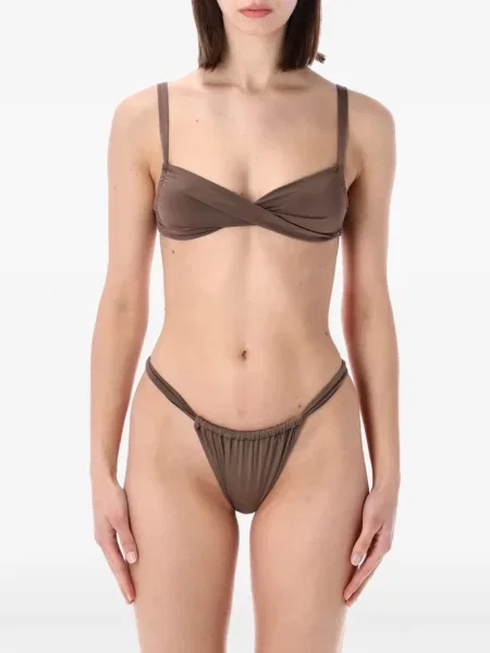 Bikini Belamer cu volane maro