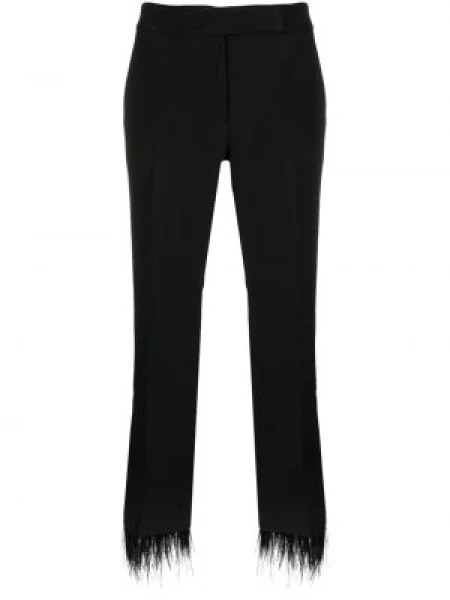 Pantaloni Michael Kors cu pene negru