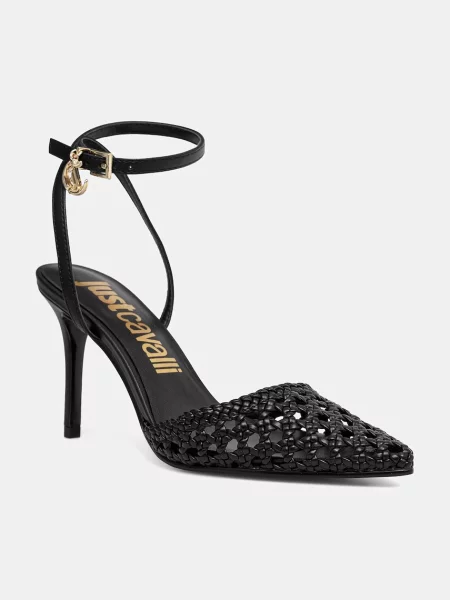 Just Cavalli pantofi cu negru