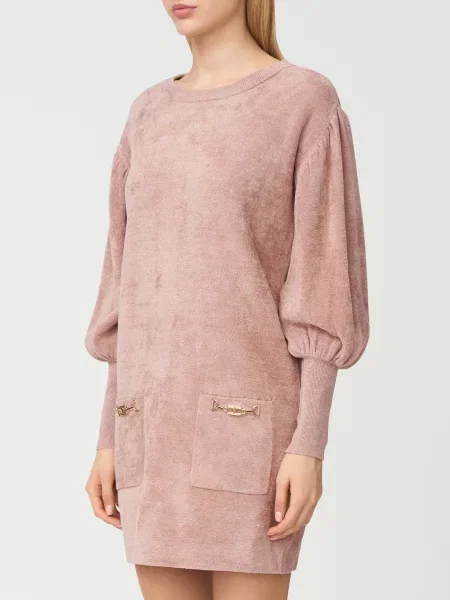 Платье Elisabetta Franchi бежевое