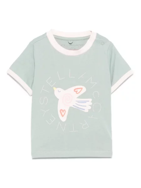 Koszulka dziecięca Stella Mccartney zielona