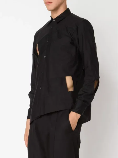 Πουκάμισο Comme Des Garçons Homme Plus μαύρο