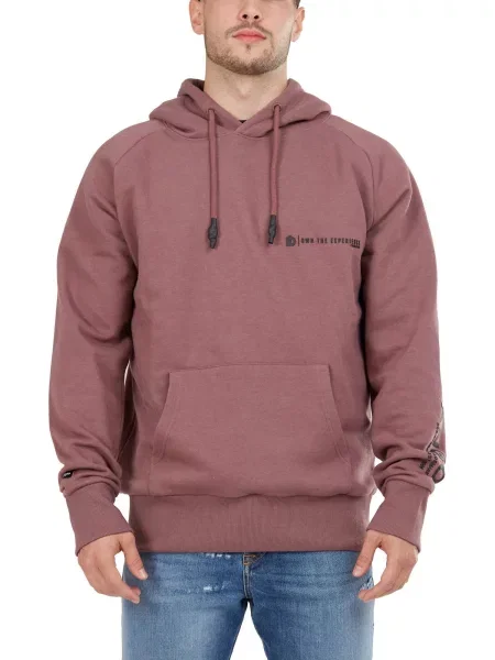 Bluza Fundango Talis z kapturem fioletowa