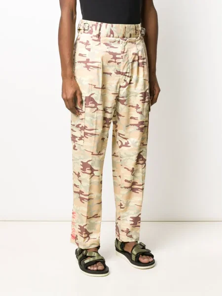 Pantaloni cargo Diesel cu model camuflaj