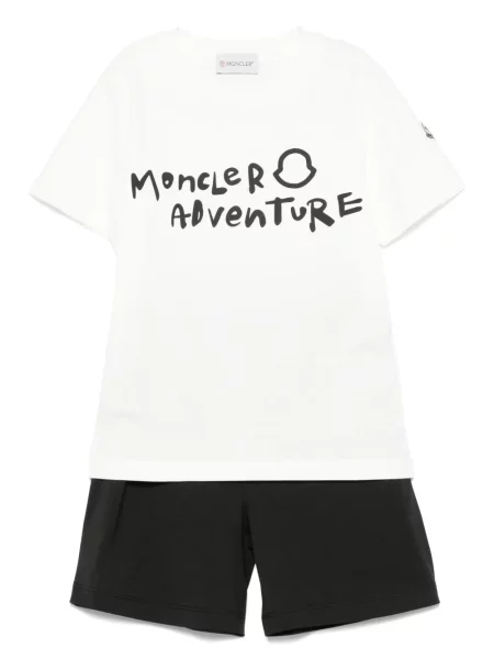 Szorty dziecięce Moncler Enfant białe