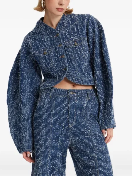 Pantaloni Rotate Birger Christensen albastru