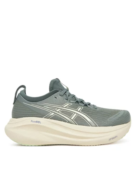 Кросівки для бігу Asics Gel-Nimbus 27 monument/blue/whisper green сірі