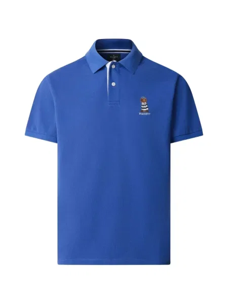 Tricou polo Hackett albastru