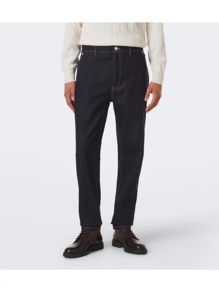 Blugi Brunello Cucinelli albastru