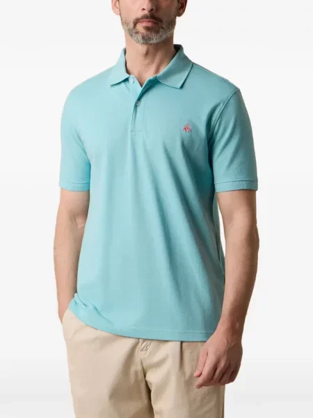 Tricou polo Brooks Brothers albastru