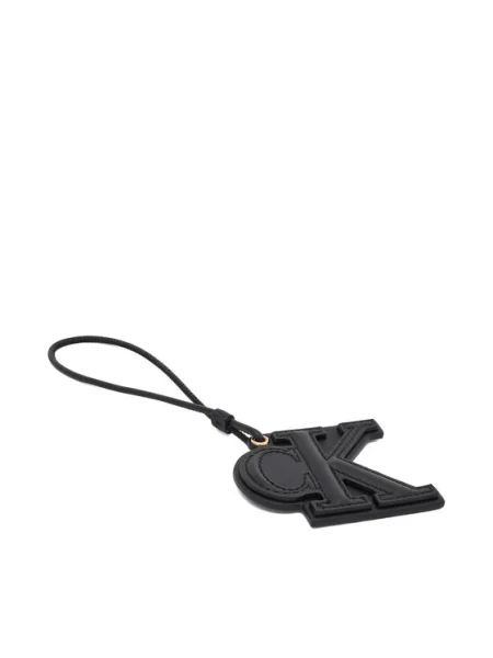 Calvin Klein Kulcstartó Deboss Monogram Patch Bag Charm fekete