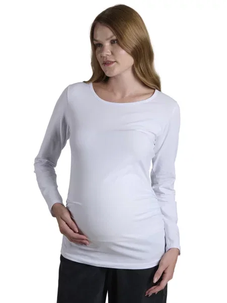 LYN MAMA Halenka bílá