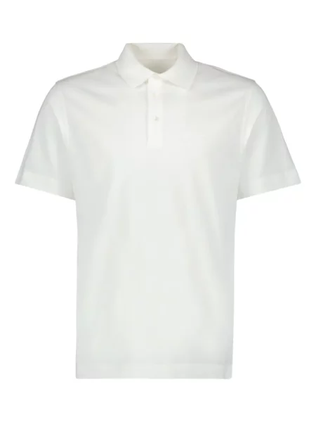 Polo Givenchy cu broderie alb