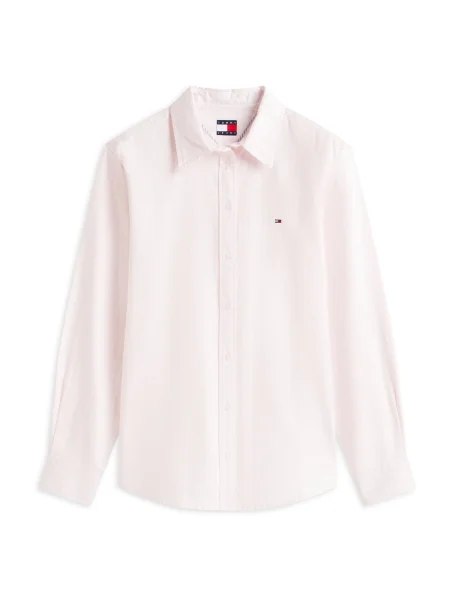 Cămașă Tommy Jeans roz