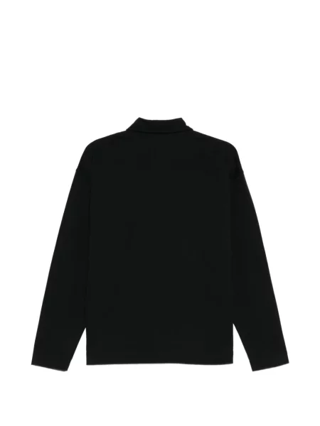 Lung tricou polo Norse Projects negru