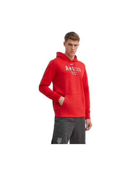 Bluza z kapturem Nike czerwona