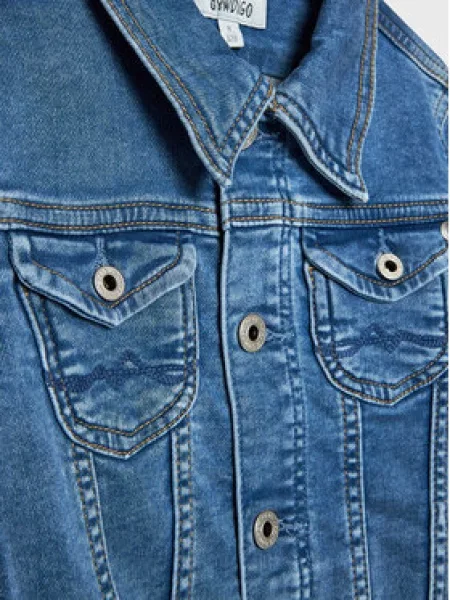 Pepe Jeans Kratke traperice New Berry plava