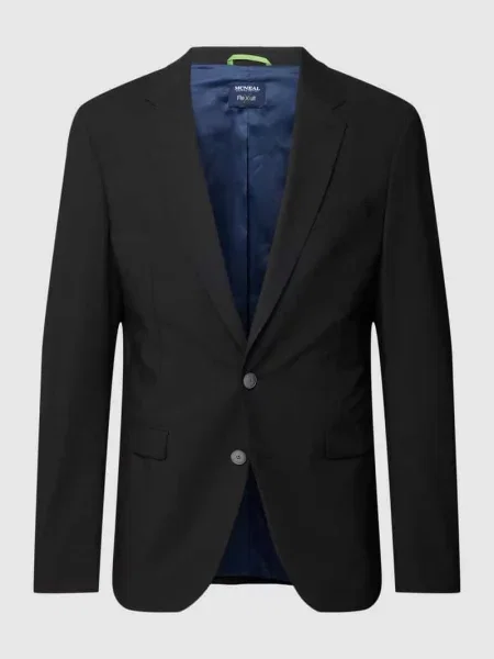 Marynarka na 2 o kroju slim fit z kieszenią z patką Mcneal czarna