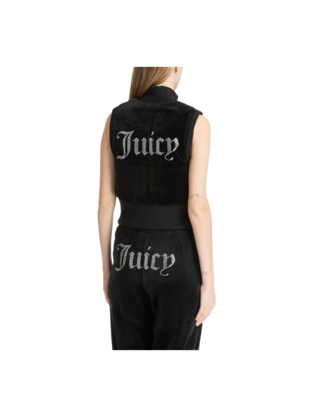 Kamizelka Juicy Couture z logo czarna