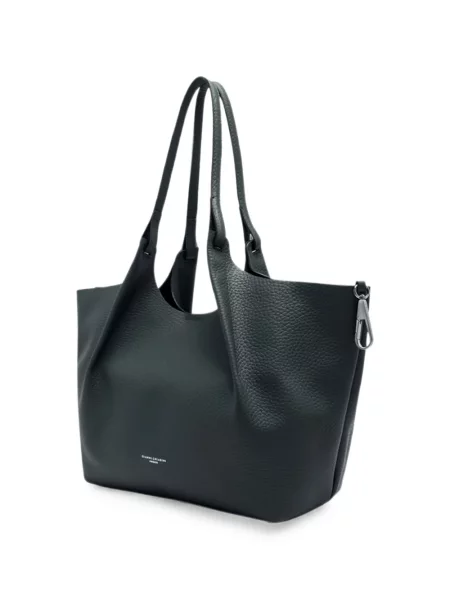 Geantă shopper Gianni Chiarini din piele verde