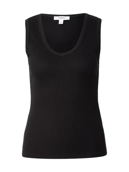 TOPSHOP Top RACHEL' negru