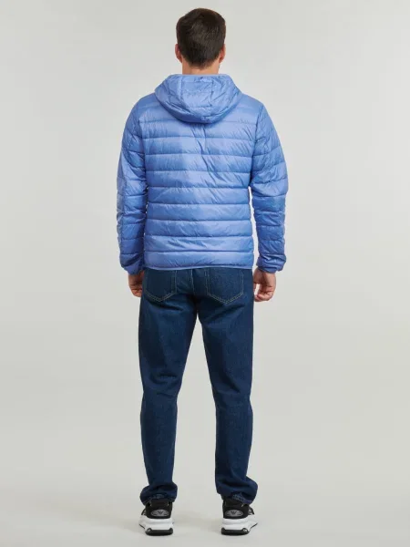 Geacă cu puf Emporio Armani Ea7 albastru
