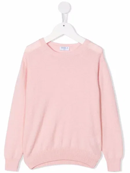 Sweter dziecięcy Siola różowy