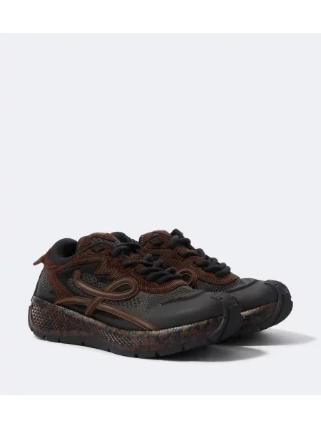 Sneakersy Loewe zamszowe czarne