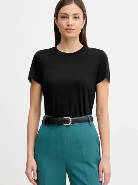 Kratka majica Sisley črna