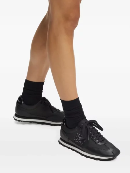 Sneakerși Karl Lagerfeld negru