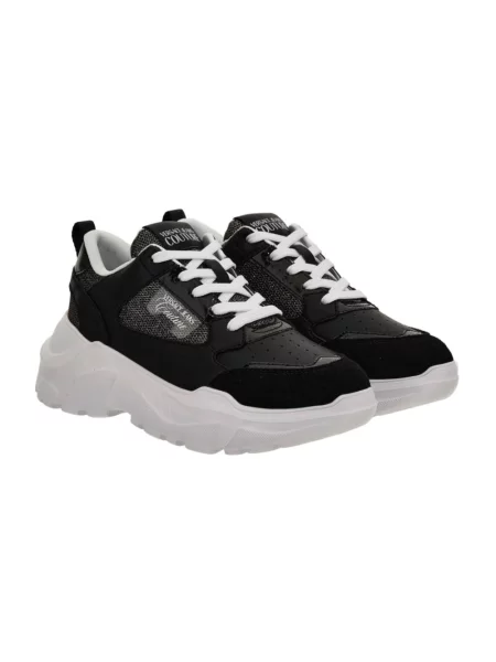 Sneakersy Versace Jeans Couture czarne