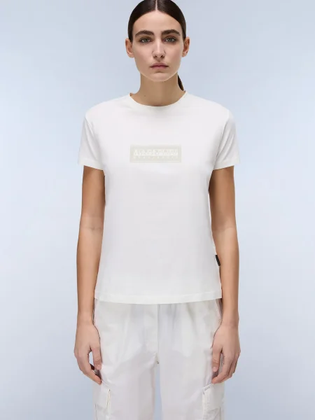 Napapijri Majica Regular Fit bela