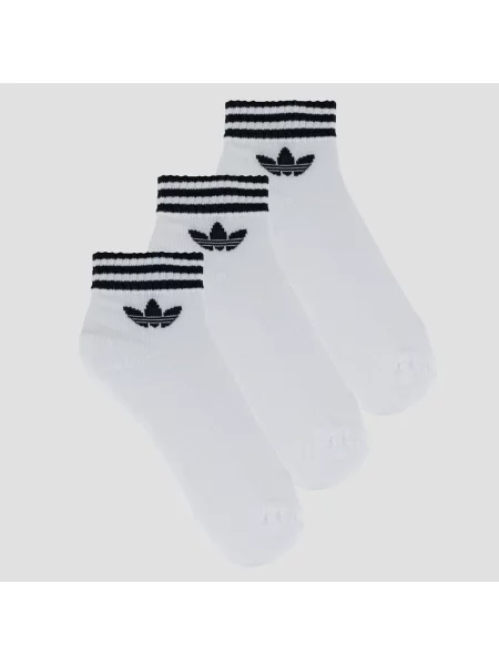 ADIDAS ORIGINALS Ponožky Ankle 3 Pairs čierna biela