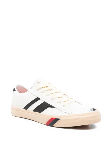 Csíkos sneaker Pro-keds fehér