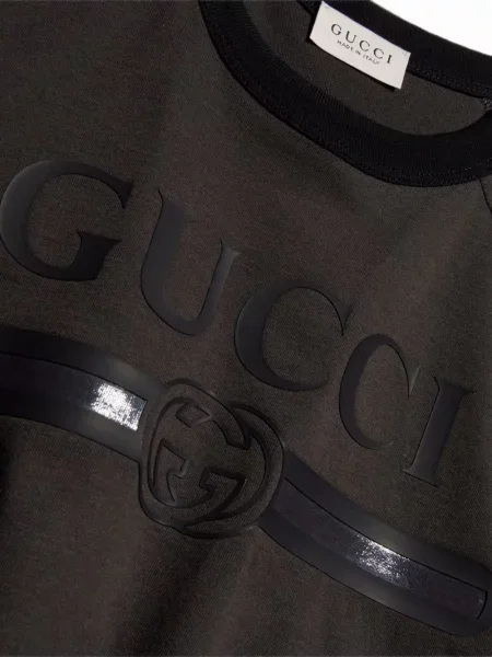 Koszulka dziecięca Gucci szara