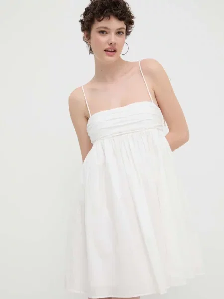 HUGO rochie din bej