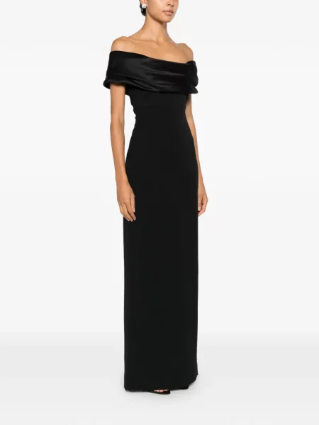 Rochie maxi Solace London negru
