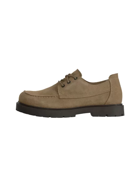 BIRKENSTOCK Pantofi cu șireturi cappuccino maro