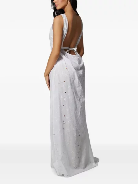 Rochie maxi Kiki De Montparnasse alb