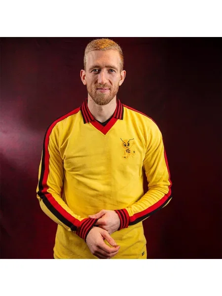 Watford FC 77 Koszulka Piłkarska Retro- Żółta– COPA Football żółta