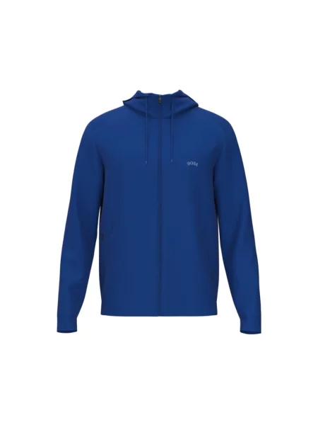Bluza z kapturem Hugo niebieska