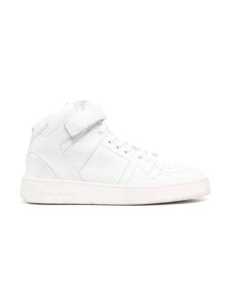 Sneakersy Saint Laurent skórzane białe