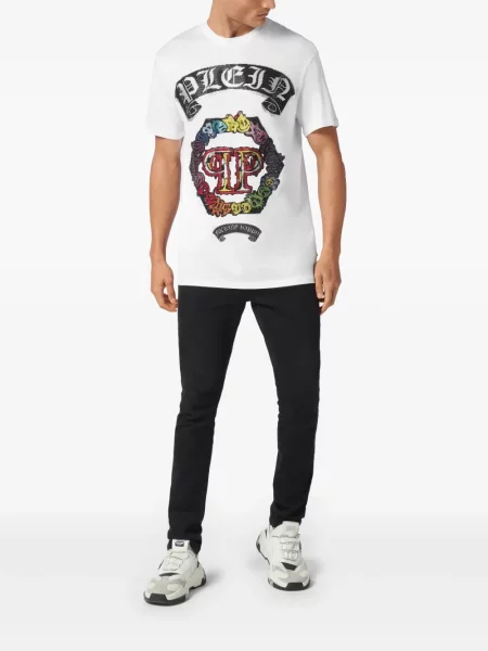 Marškinėliai Philipp Plein balta