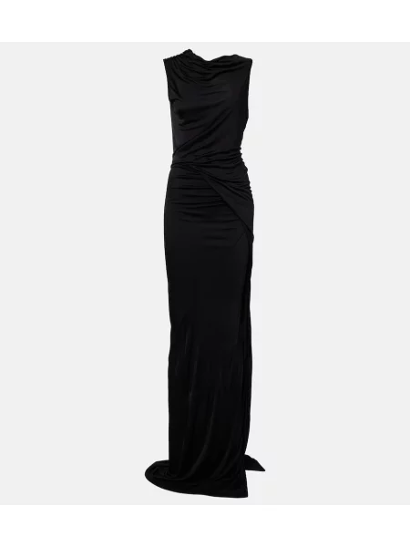 Rochie Rick Owens cu volane negru