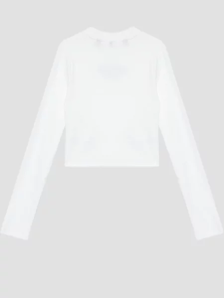 Детский лонгслив Guess белый