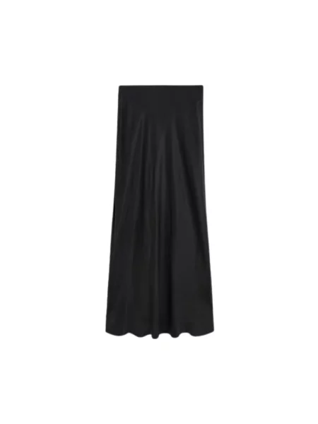 Lniana maksi sukienka maxi By Malene Birger czarna