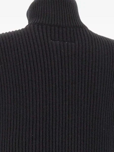 Pletená vesta Mm6 Maison Margiela černá