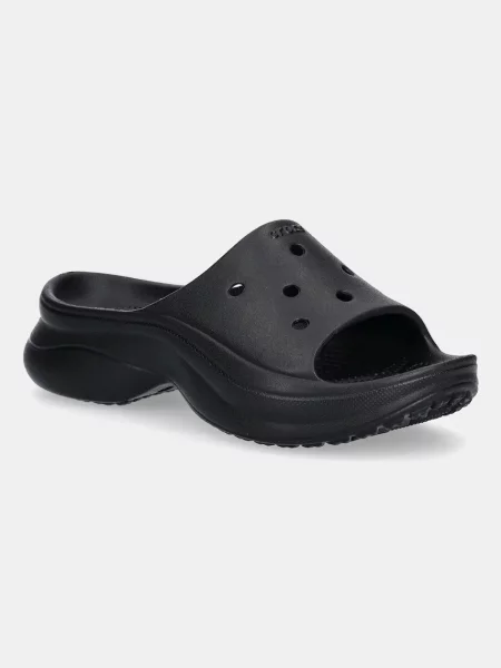 Чехли Crocs Bae Slide с платформа черно