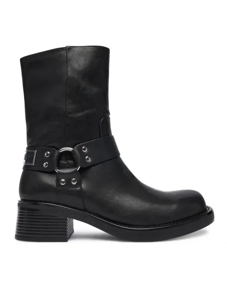Just Cavalli botine cu drept negru