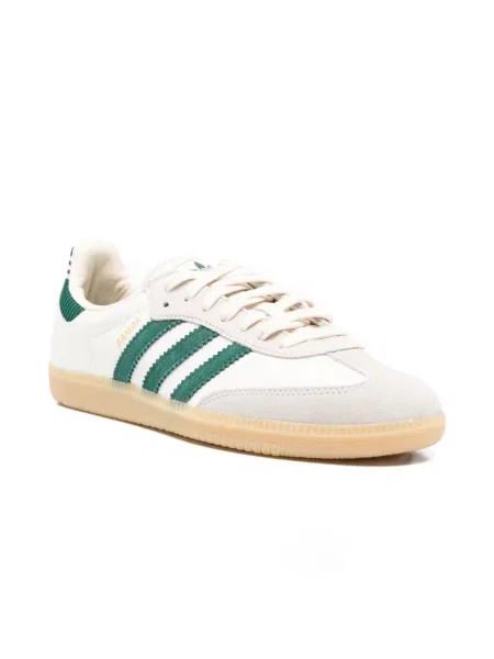 Sneakerși Adidas Samba cu dungi cu glugă albastru